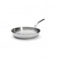 de Buyer Milady Pan 28 cm - Stainless Steel with Encapsulated Base
