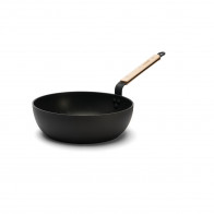 de Buyer Choc B Bois Induction Sauté Pan 28 cm with Non-Stick Coating - Aluminum