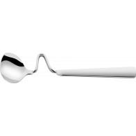 Twin Dinner Honey Spoon Polished Silver 14 cm - Stainless Steel