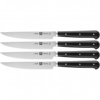Zwilling Steak Sets Steak Knife Set 4-piece Black - Stainless Steel