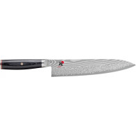 Miyabi 5000 FCD Gyutoh 24 cm - Handle made of Pakkawood in traditional D-shape - FC61 - Black
