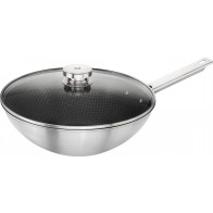 Zwilling Joy Plus Wok 30 cm - Stainless Steel