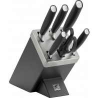 Zwilling All*Star Messerblockset 7-tlg. Anthrazit - Holz