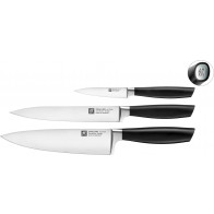 Zwilling All*Star Spick-/Garniermesser, Fleischmesser & Kochmesser Messerset 3-tlg.