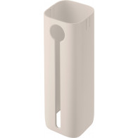 Twin Fresh & Save Cube Cover 4S 10 cm Ivory White - Plastic