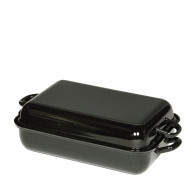 Riess Classic Roasting Pan 32 x 22 cm with Lid - Enamel