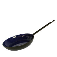 Riess Classic Black-Blue Farmer's Pan 24 cm - Enamel