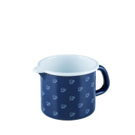 Riess Country Dirndl Saucepan 9 cm / 0.5 L - Enamel