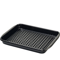Riess Classic Special Article Grill Pan Square 42 x 32 cm - Enamel