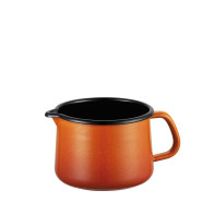 Riess Nouvelle Corall Spout Pot 12 cm / 1.0 L - Enamel