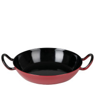 Riess Classic Color Red Gourmet Pan 26 cm - Enamel