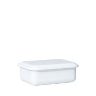 Riess Serve + Store Storage Container small / low White - Enamel
