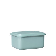 Riess Serve + Store storage container small / tall sage green - enamel