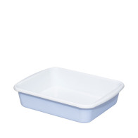 Riess Classic Nature Blue Mini Oven Dish 24.8x20 cm - Enamel