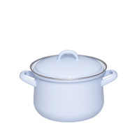 Riess Classic Nature Blue Meat Pot 16 cm / 1.5 L - Enamel
