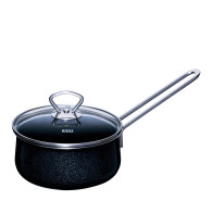 Riess Nouvelle Black Magic Extra Strong Saucepan 16 cm / 1.0 L - Enamel