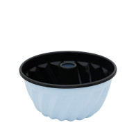 Riess Classic Back Enamel Blue Bundt Cake Pan 22 cm - Enamel