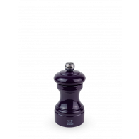 Peugeot Bistrorama Pepper Mill 10 cm Beech Wood Eggplant Lacquered - Steel Grinding Mechanism