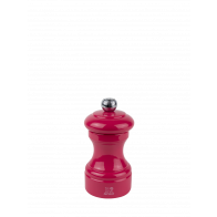 Peugeot Bistrorama Pepper Mill 10 cm Beech Wood Candy Pink Lacquered - Steel Grinding Mechanism