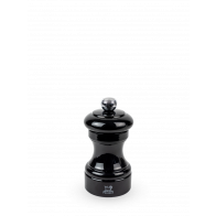 Peugeot Bistrorama Salt Mill 10 cm Beech Wood Black Lacquered - Steel Grinder