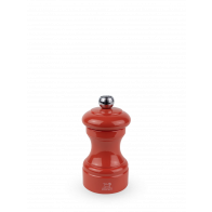 Peugeot Bistrorama Pepper Mill 10 cm Beech Wood Terracotta Lacquered - Steel Grinding Mechanism