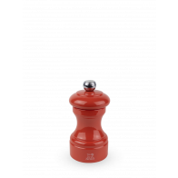 Peugeot Bistrorama Salt Mill 10 cm Beech Wood Terracotta Lacquered - Steel Grinder