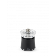 Peugeot Bali Pepper Mill 8 cm Acrylic Black - Steel Grinding Mechanism