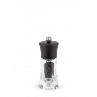 Peugeot Oléron Pepper Mill 14 cm Beechwood Chocolate - Steel Grinder