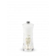 Peugeot Molène Sea Salt Mill 14 cm Acrylic White - Ceramic Grinder