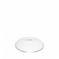Riess Classic White Lid 12 cm - Enamel