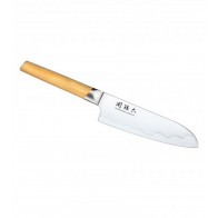 KAI Seki Magoroku Composite Santoku Knife 16.5 cm - VG-10 Steel - Pakkawood Handle