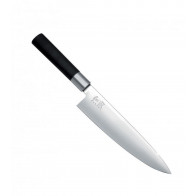 KAI Wasabi Black Chef's Knife 20 cm - Stainless Steel Blade - Plastic Handle