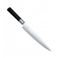 KAI Wasabi Black Ham Knife 23 cm - Stainless Steel Blade - Plastic Handle