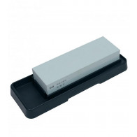 KAI Combination Sharpening Stone Grit 400 & 1000 with Drip Tray