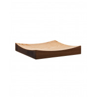 triangle Soul chopping board for mezzaluna 23x23 cm - ash