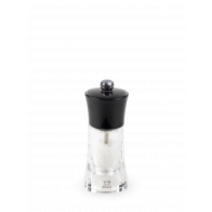 Peugeot Molène salt mill 14 cm acrylic black - Zirlion grinder mechanism