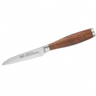 Rösle Masterclass vegetable knife 9 cm - CVM steel blade with walnut wood handle