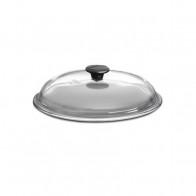 Skeppshult glass lid 24 cm with cast iron knob
