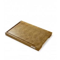 Nesmuk Cutting Board XL with Juice Groove - Natural Oak End Grain