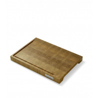 Nesmuk Cutting Board L with Juice Groove - Oak End Grain