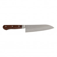 Suncraft Senzo Clad Santoku 16.5 cm - AUS-10 Steel - Pakkawood Handle