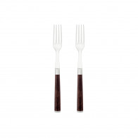 KAI Shun Premier Tim Mälzer Fork Set - Handle Pakkawood