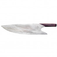 Güde The Knife Damascus Steel Chef's Knife 26 cm - Handle Grenadilla Wood