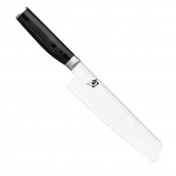 KAI Shun Premier Tim Mälzer Minamo Santoku Knife 20 cm - Damascus Steel - Pakkawood Handle