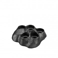 Skeppshult retro chandelier candle holder for 5 candles - cast iron