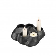 Skeppshult retro chandelier candle holder for 5 candles - cast iron