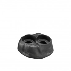 Skeppshult retro chandelier candle holder for two candles - cast iron