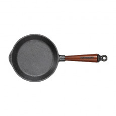 Skeppshult Traditional Pan 18 cm - Cast Iron with Beechwood Handle