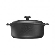 Skeppshult Roasting Pan round 24 cm / 4 L - Cast Iron with Lid