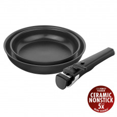 Zwilling Unlock 3-piece frying pan set - aluminum